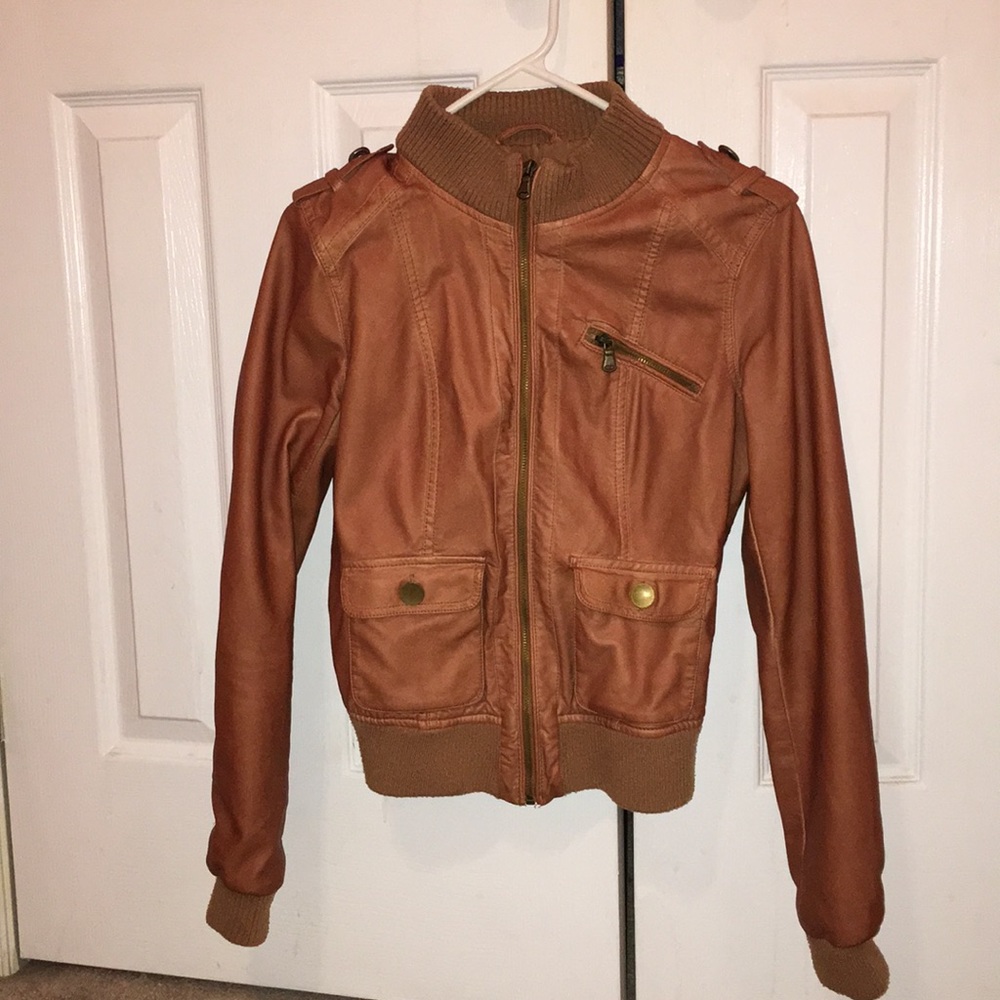 Leather jacket